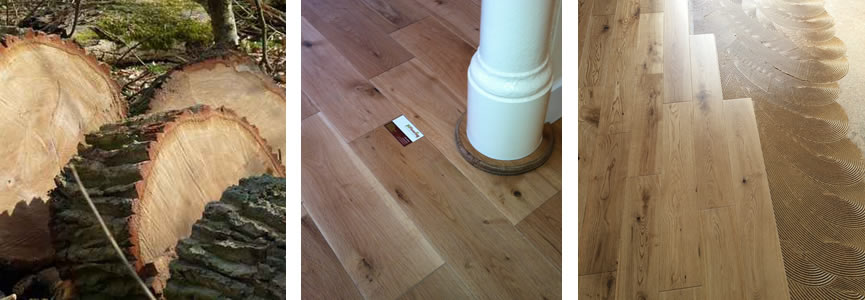 solid oak wooden flooring