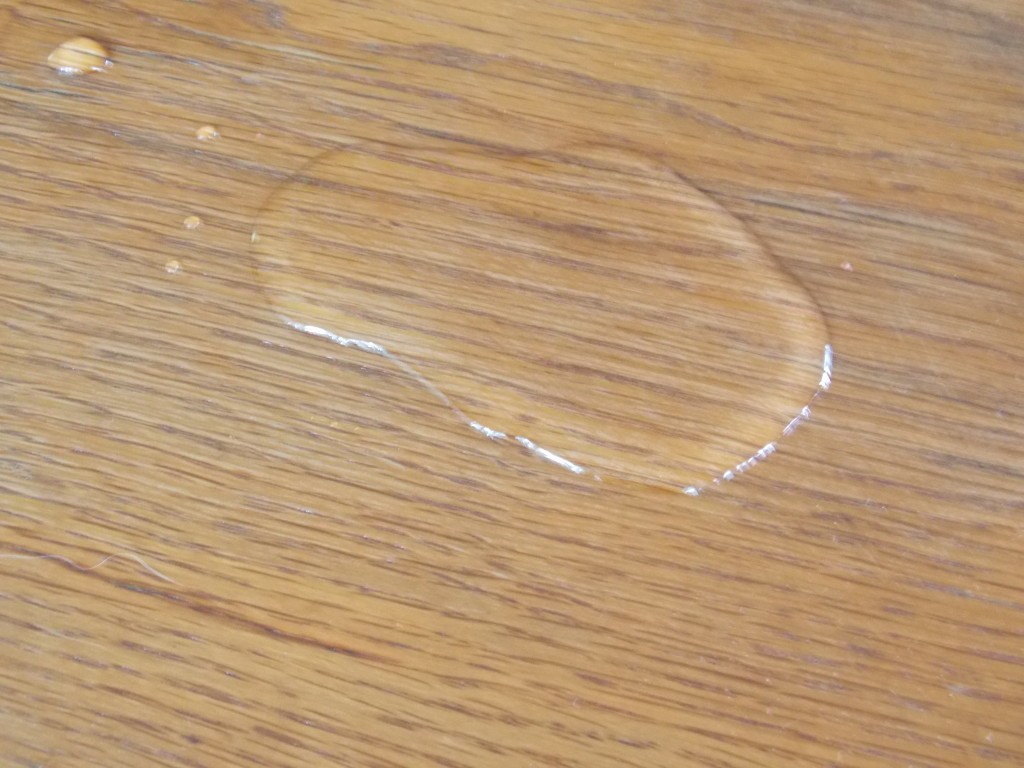 Water on Wooden Flooring