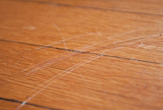 damaged solid wood flooring