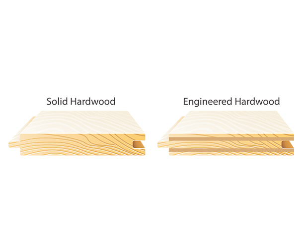 Engineered Wood Flooring vs Solid Wood Flooring