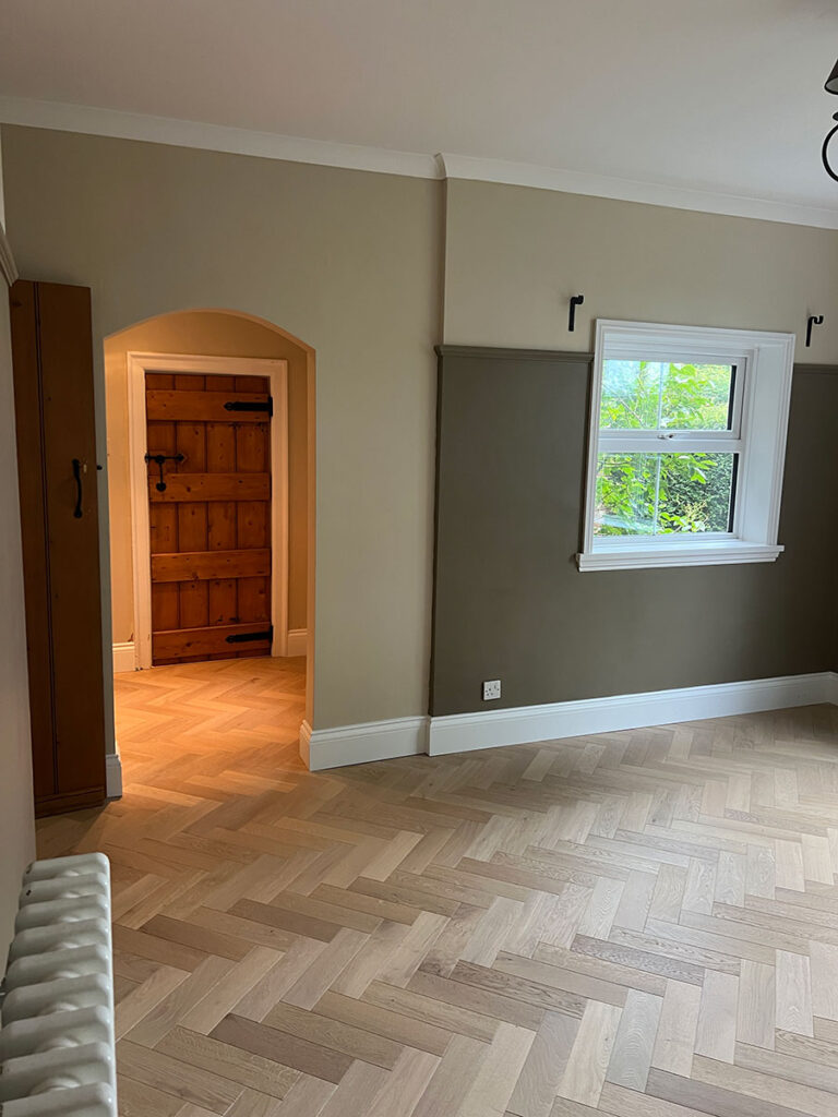 Herringbone Wood Flooring Wythal 2